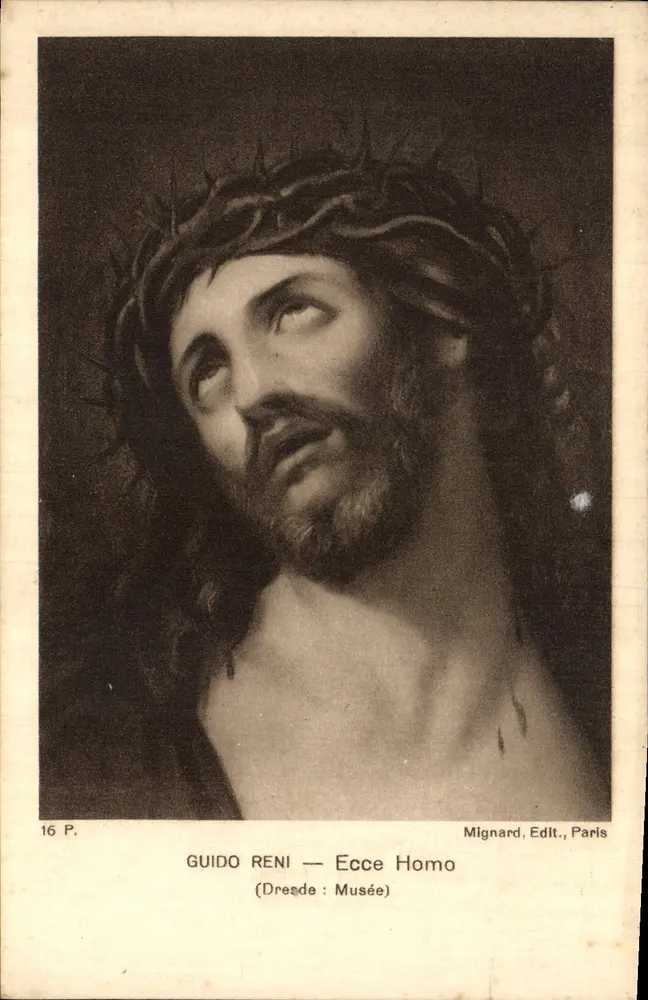 Guido Reni — Ecce Homo — Mignard, Editor, Paris - Frente
