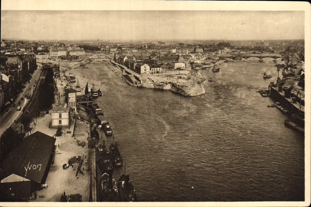 Nantes (Loire-Inférieure) — Allgemeiner Blick — Les Éditions d'Art Yvon, Paris - Vorderseite