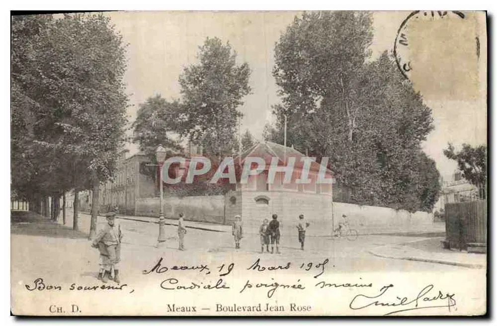 Meaux — Boulevard Jean Rose — Ch. D. e Amil Fardy - Frente