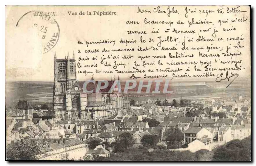 Meaux — Vue da Pépinière — Editor não visível - Frente
