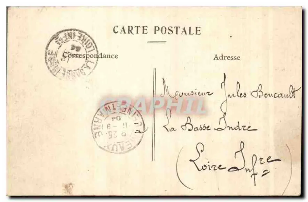 Meaux — Vue da Pépinière — Editor não visível - Verso
