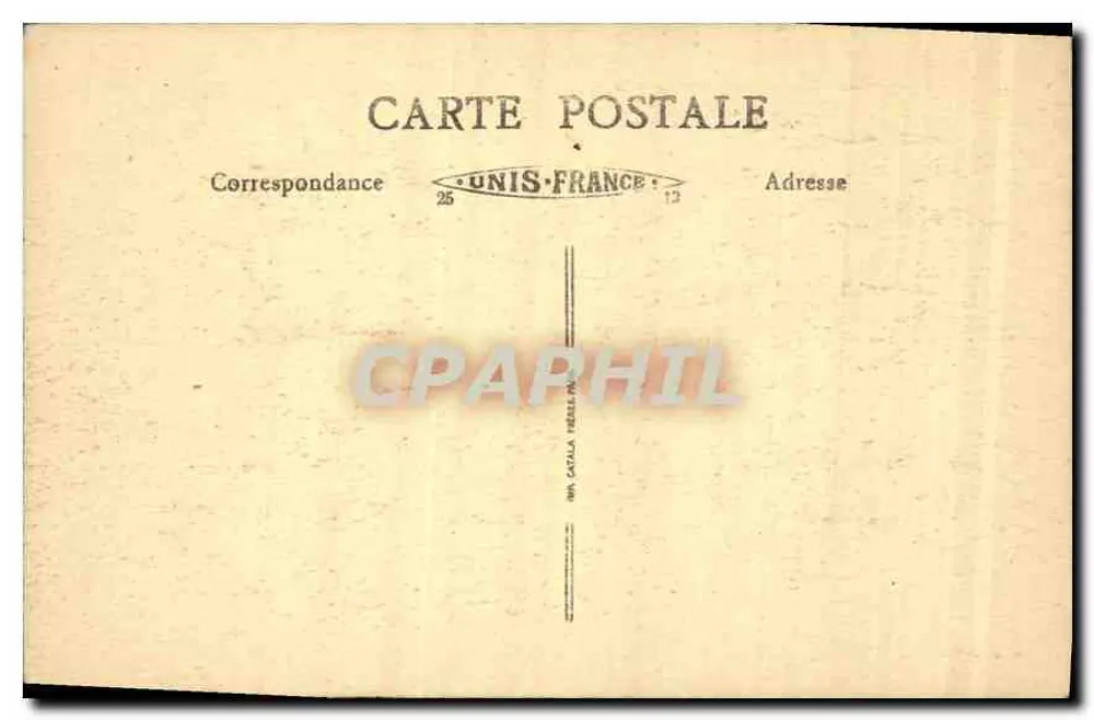 Annecy - Der See - Die Insel der Schwäne — B. R. (Verlag) n° 252 - Rückseite