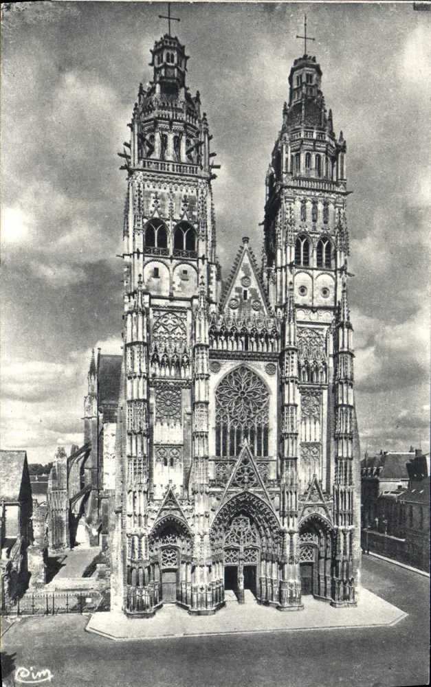 Tours (Indre-et-Loire) — Kathedrale Saint-Gatien — Verlag Oim - Vorderseite