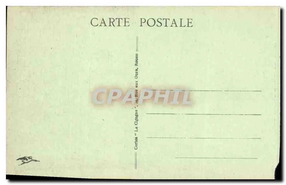 Rouen - A Catedral - Conjunto — ilustração gravada — n° 139 - Verso