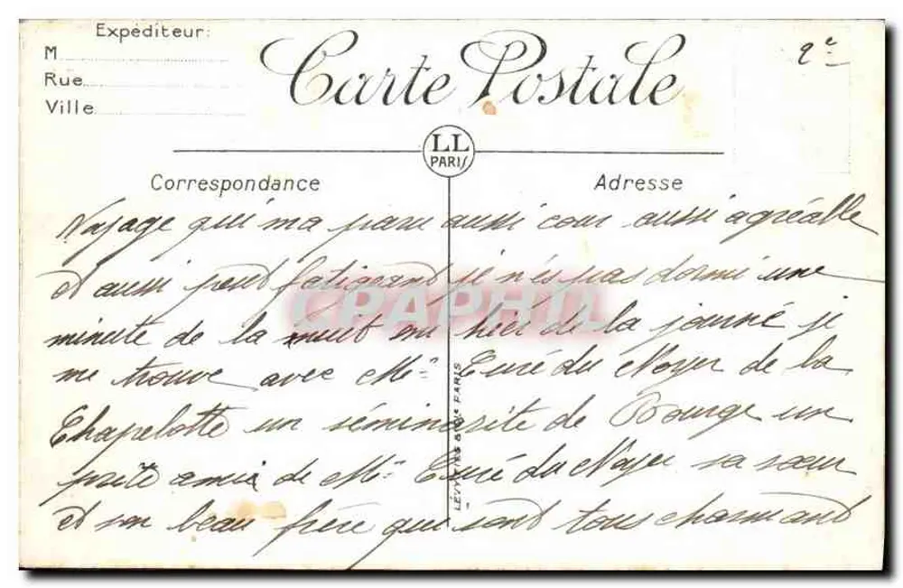 Lourdes — São Miguel e a Basílica — LL. - Verso