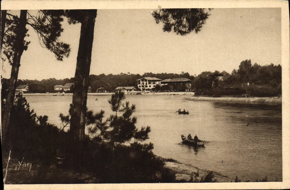 Hossegor, près Capbreton — Le Lac — éditeur Yan - Frente