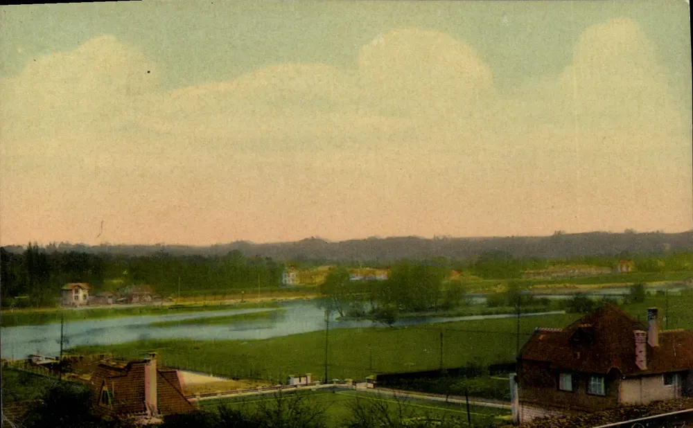 Chartrettes (S.-et-M.) — Vista de Sermaize — Comlier Imp. 30 - Frente