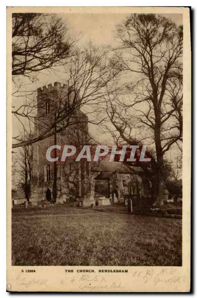 A Igreja, Rendlesham — Suffolk — série S 13264, editor W. M. E. - Frente