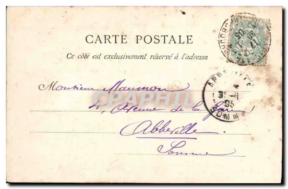 Museu Carnavalet - A Renomada — estátua de anjo — editor anônimo, n° 318 - Verso