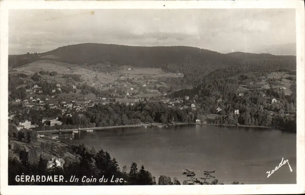 Gérardmer — Um Canto do Lago — Roeder - Frente
