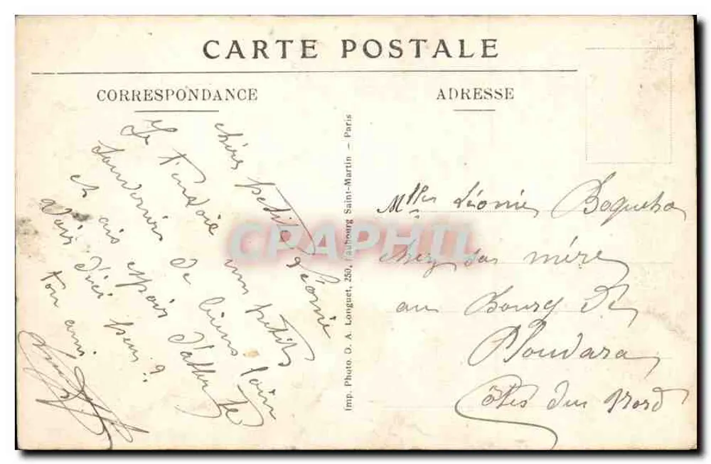 Die Argonne - Florent — Route de Ste-Menehould am Eingang des Waldes — Martine-Neuillard, Verlag Ste-Menehould - Rückseite