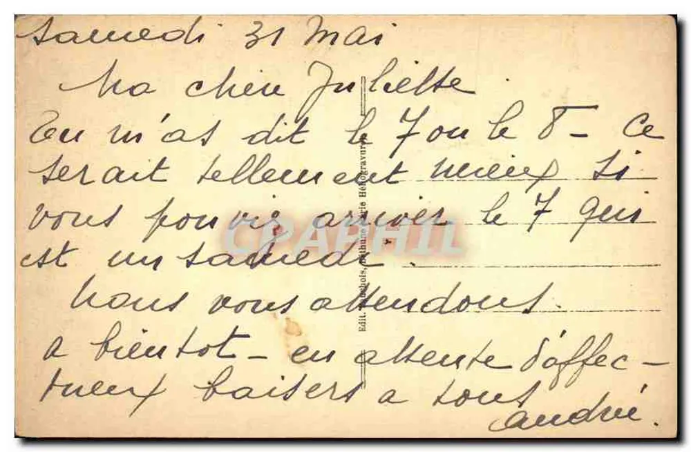 Arras (P.-de-C.) — Ansicht der Petite Place und des Rathauses — n°311 - Rückseite