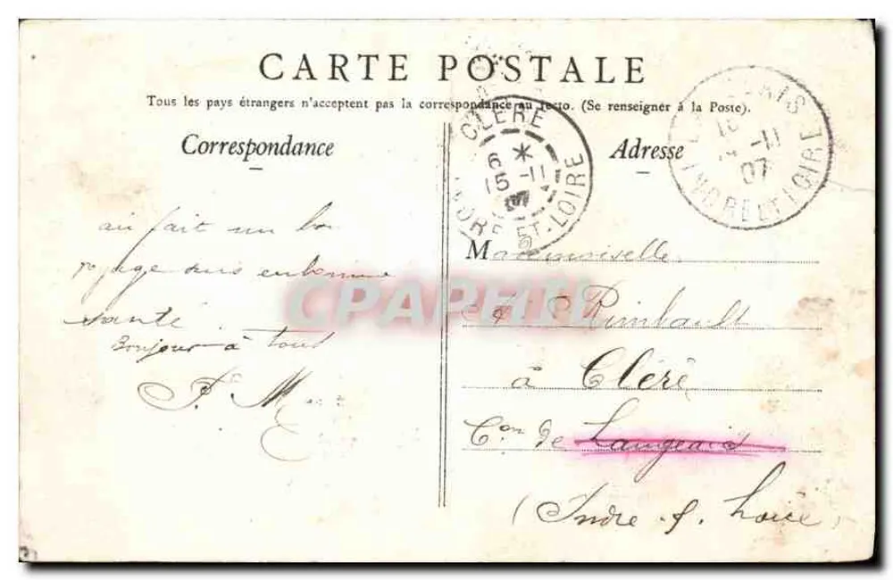 Angoulême — 107. Infanterieregiment — Kasernen Taillefer - Rückseite