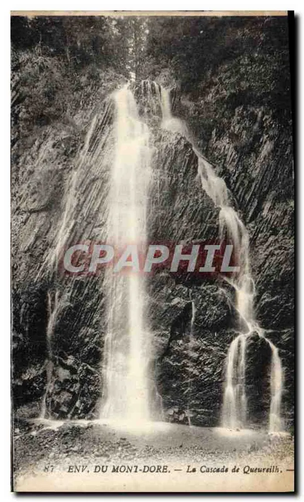 Env. do Moni-Dore — A Cascata de Queureuilh — n°87 - Frente