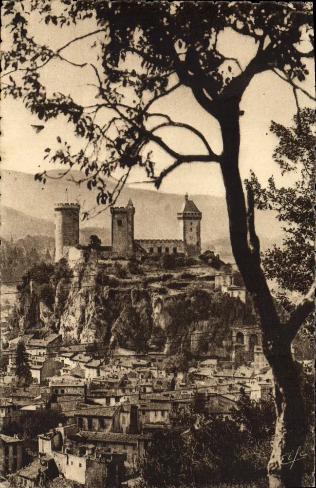 As Torres de Foix — Pirineus-Oceano — Editor Labouche, Toulouse, n° 338 - Frente