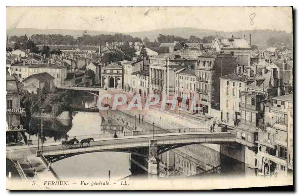 Verdun — Vue générale — LL, éditeur LL - Frente