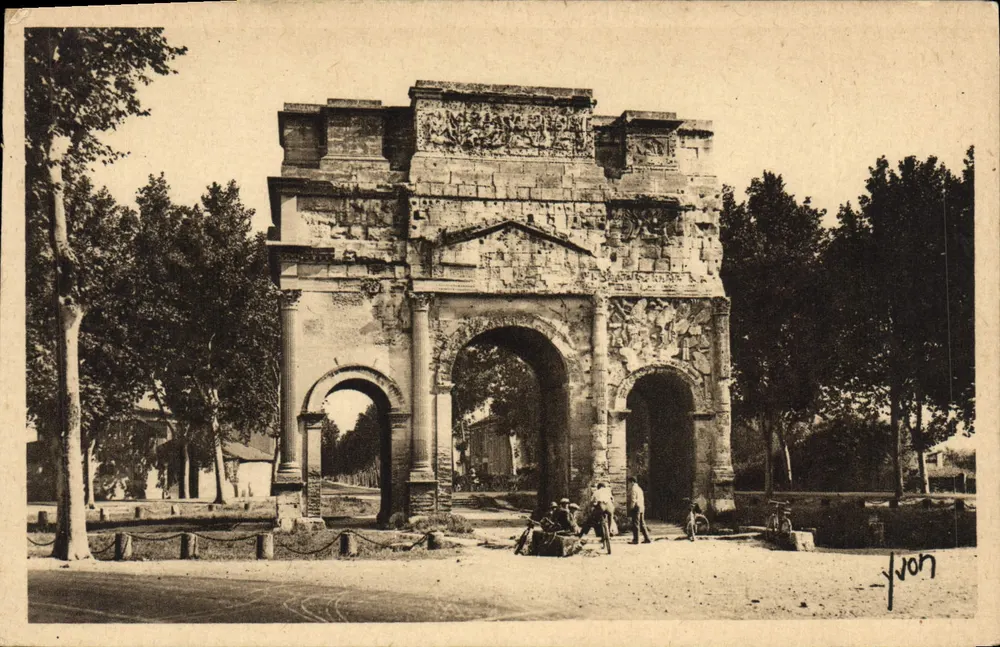 Arco do Triunfo Marius — Orange (Vaucluse) — Éditions d'Art YVON, Paris - Frente