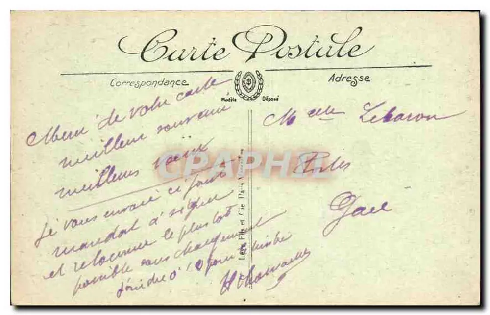 Laigle — Vista sobre a Risle — LL. - Verso