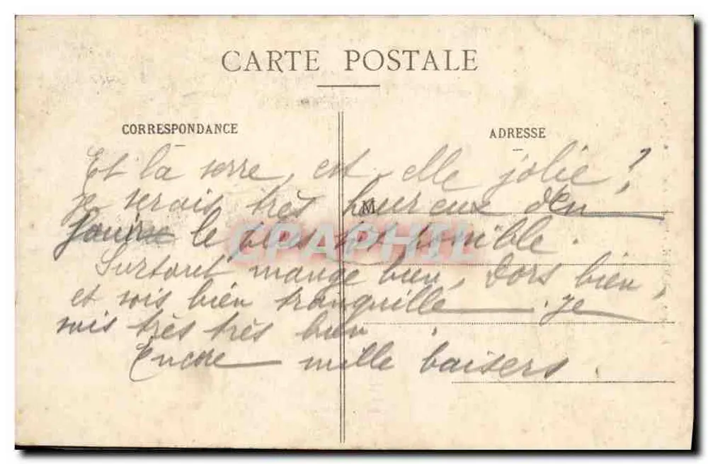 Rouen - Igreja de São Ouen (Fachada) — C.V. 410 — Editor C.V. - Verso