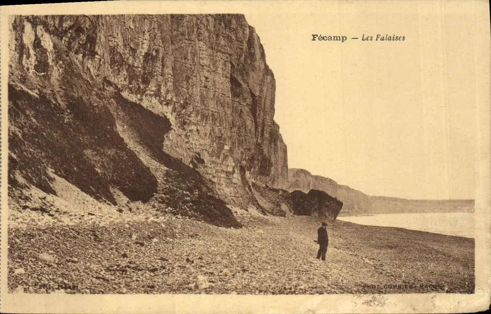 Fécamp — Les Fulaises — Foto. Combier-Magot - Frente