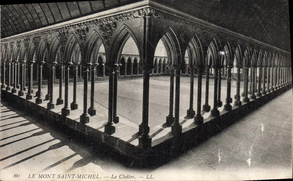 O Monte Santo-Mihiel — O Claustro — LL. - Frente