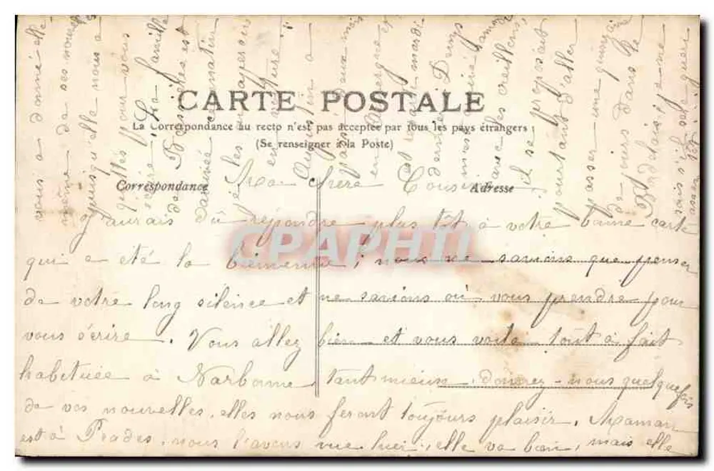 Saint-Christophe - Kapelle Notre-Dame-du-Château — Cantal — 1906 — Verleger L'Auvergne, n° 2 - Rückseite