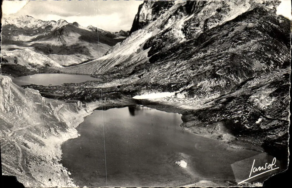 Lacs der Rochilles — Valloire (Savoie), Höhe 1430 m — Éditions Jansol (Chambery) - Vorderseite