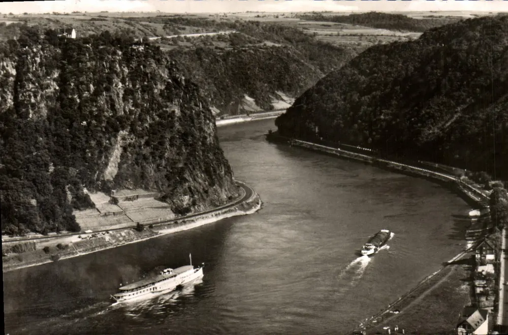 Der Rhein, Loreley und ihre Klippen — Umlauf-Schützing-Verlag, n° 0126 - Vorderseite