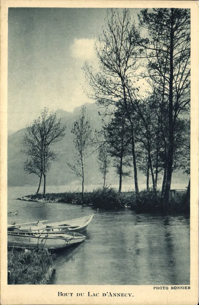 Koniec jeziora Annecy — Foto Monnier — n°55 - Awers
