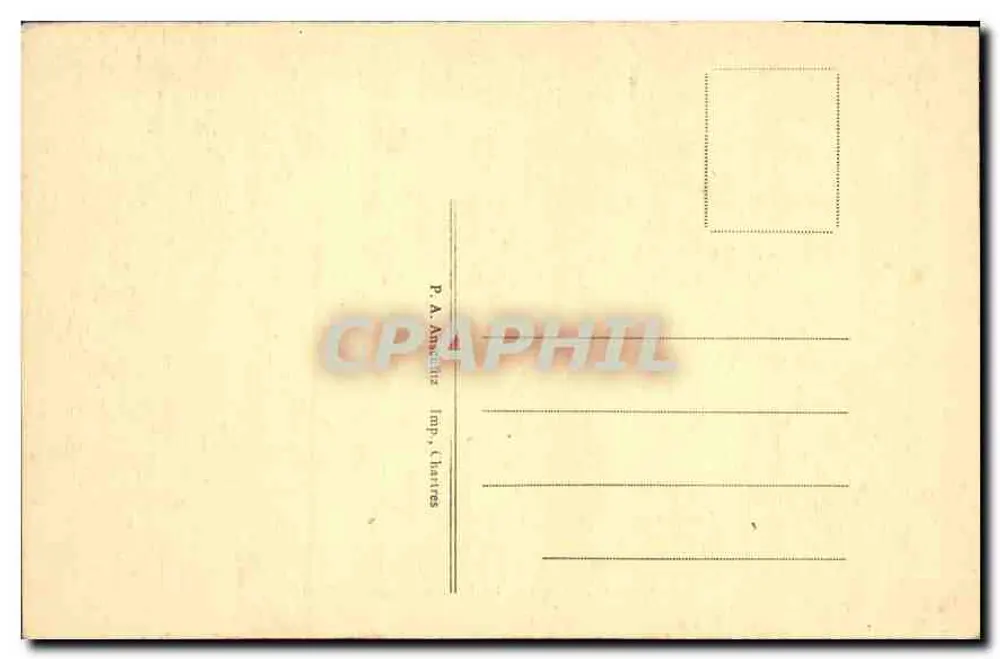 Chartres — A Porta Guilherme — P. H. n°128 - Verso