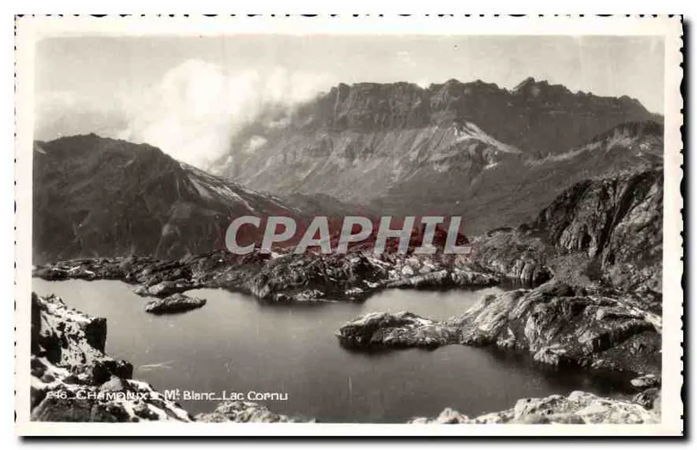 Champoux — Mt Blanc Lac Cornu - Frente