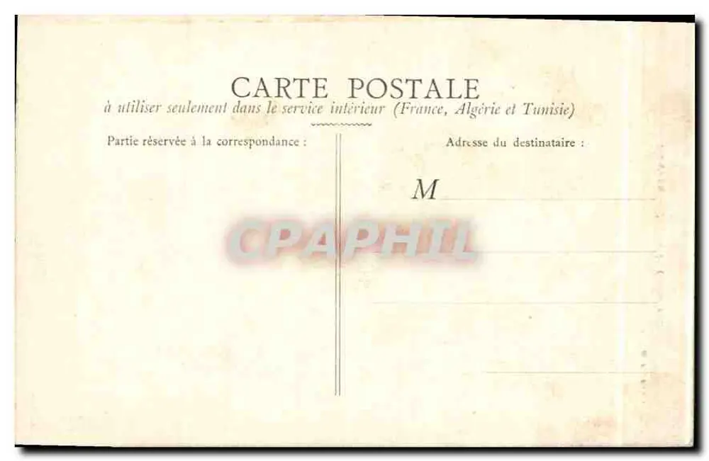 Nevers — Nef da Catedral — B. F., PARIS - Verso