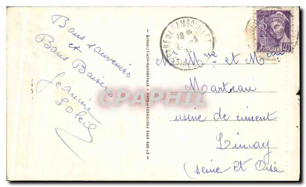 Rambouillet — O Castelo e a Pequena Lagoa — LL - Verso