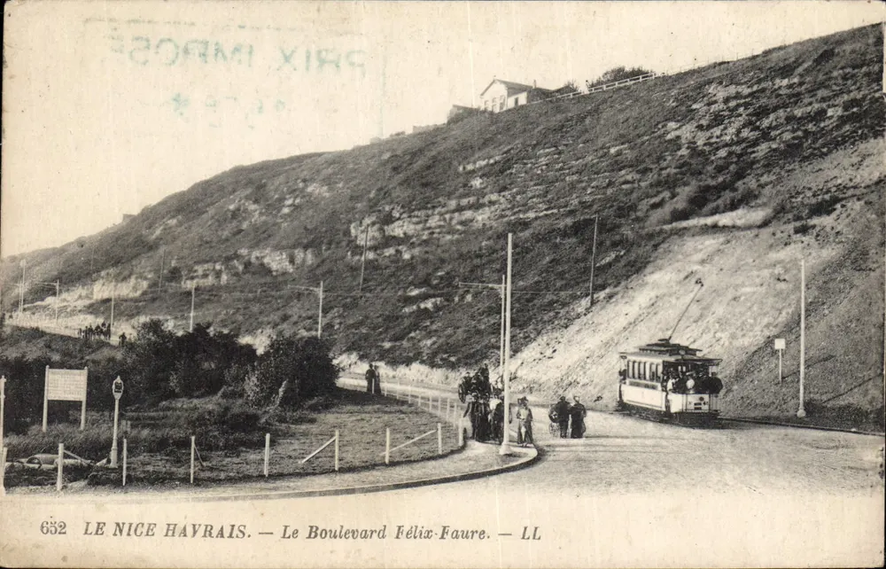 Le Nice Havrais — O Boulevard Félix-Faure — LL - Frente
