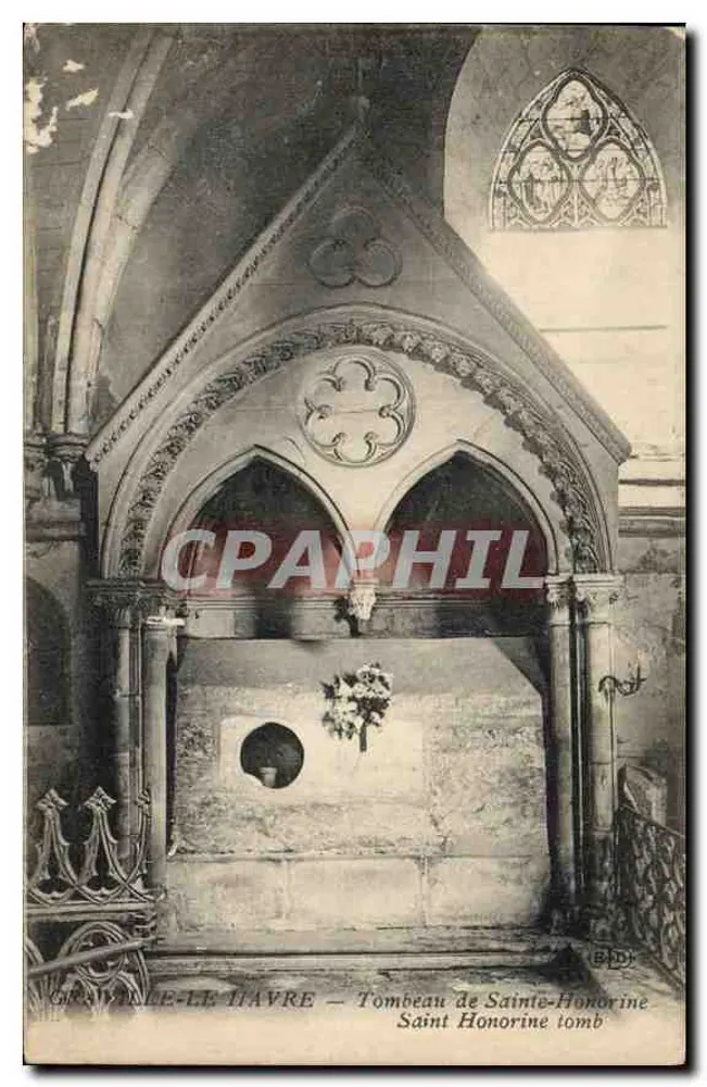 Gravelle-le-Havre — Tombeau de Sainte-Honorine — éditeur Le Daley, Paris - Vorderseite