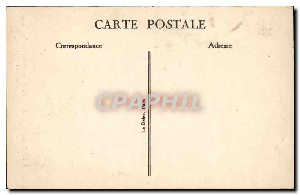 Gravelle-le-Havre — Tombeau de Sainte-Honorine — éditeur Le Daley, Paris - Rückseite