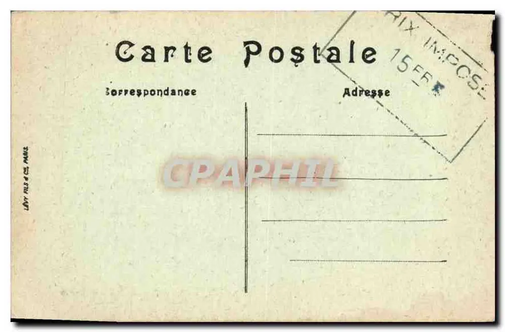 Saint-Brieuc — O Palácio de Justiça — LL. n°97 - Verso