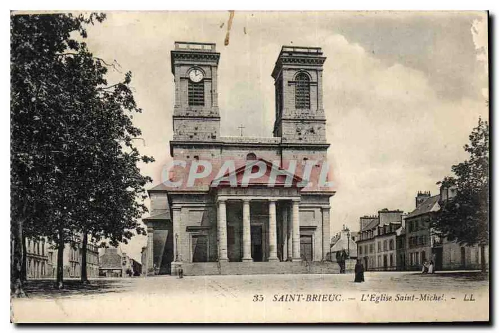 Saint-Brieuc — A Igreja de São Miguel — LL - Frente