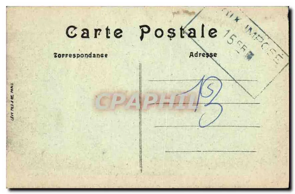 Saint-Brieuc — Unter der Turm — Der Weg zum Leuchtturm — LL - Rückseite
