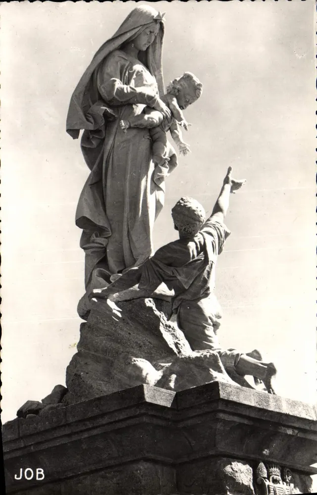 Unsere Frau der Schiffbrüchigen — Pointe du Raz — Sammlung J. Villard, Quimper - Vorderseite