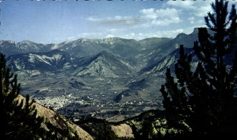 Berge des Vercors — Allgemeiner Blick — DIE Lumicad - Vorderseite