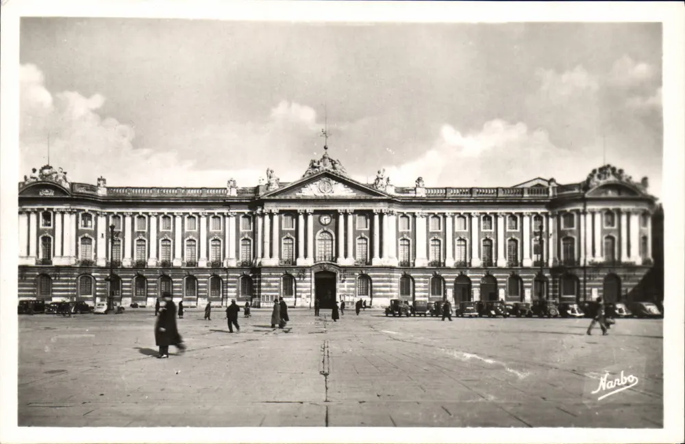 Toulouse (Haute-Garonne) — Platz und Fassade des Capitole — Éditions Narbo - Vorderseite