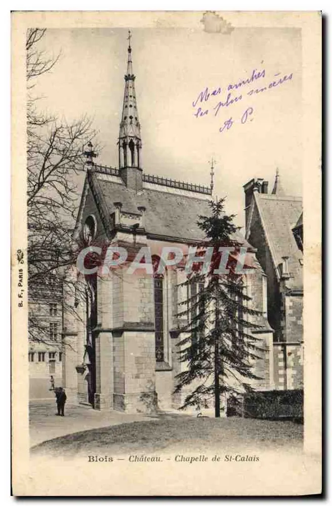 Blois — Castelo — Capela de St-Calais — B. F. Paris 08 - Frente