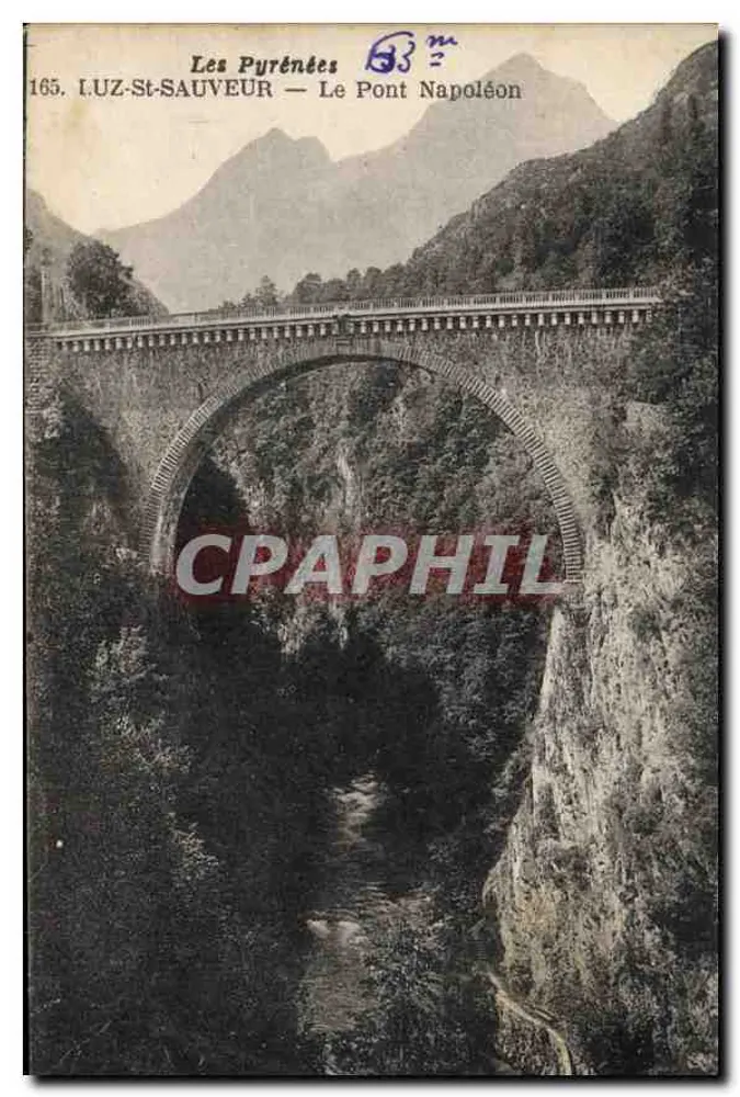Luz-Saint-Sauveur — Der Napoleonbrücke — Die Pyrenäen - Vorderseite