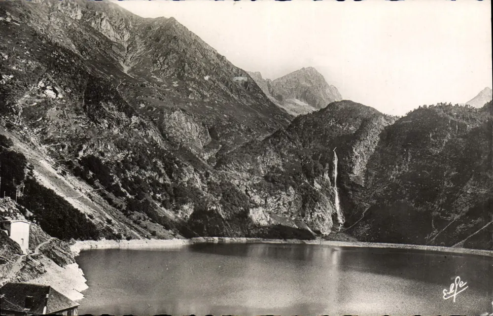 Lago de Oo — Vista panorâmica — Edit. Luchon (Haute-Garonne) n°10 - Frente