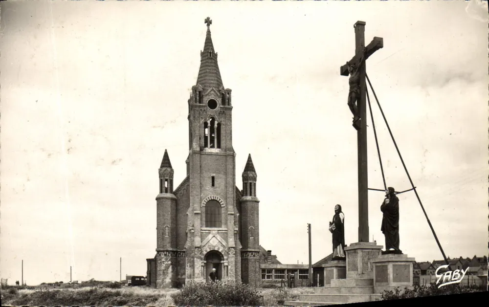 Kirche und Calvarienberg von Dieppe — Das Meer — Éditions Gaby - Vorderseite