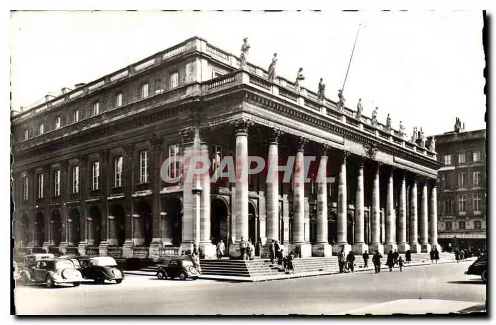 Das Große Theater in Bordeaux — Überblick — Edition Cliché-Fort, Bordeaux - Vorderseite