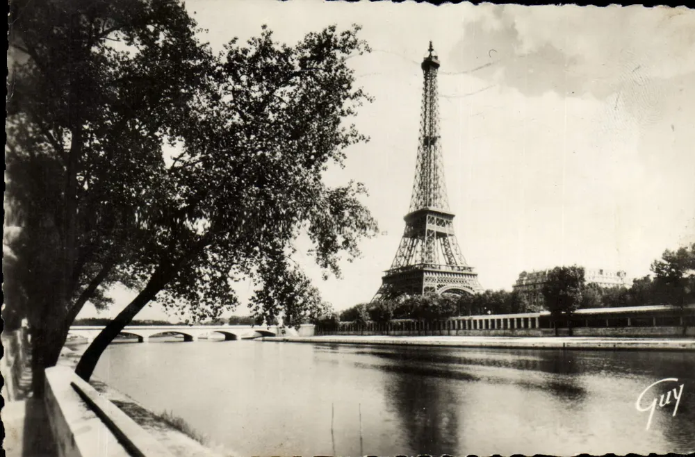 Paris und seine Wunder — Die Eiffelturm — Verlag Guy, Nr. 376 - Vorderseite