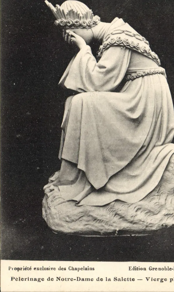 Maria von La Salette — Pilgerung zu Notre-Dame de la Salette — Edition Grenoble - Vorderseite