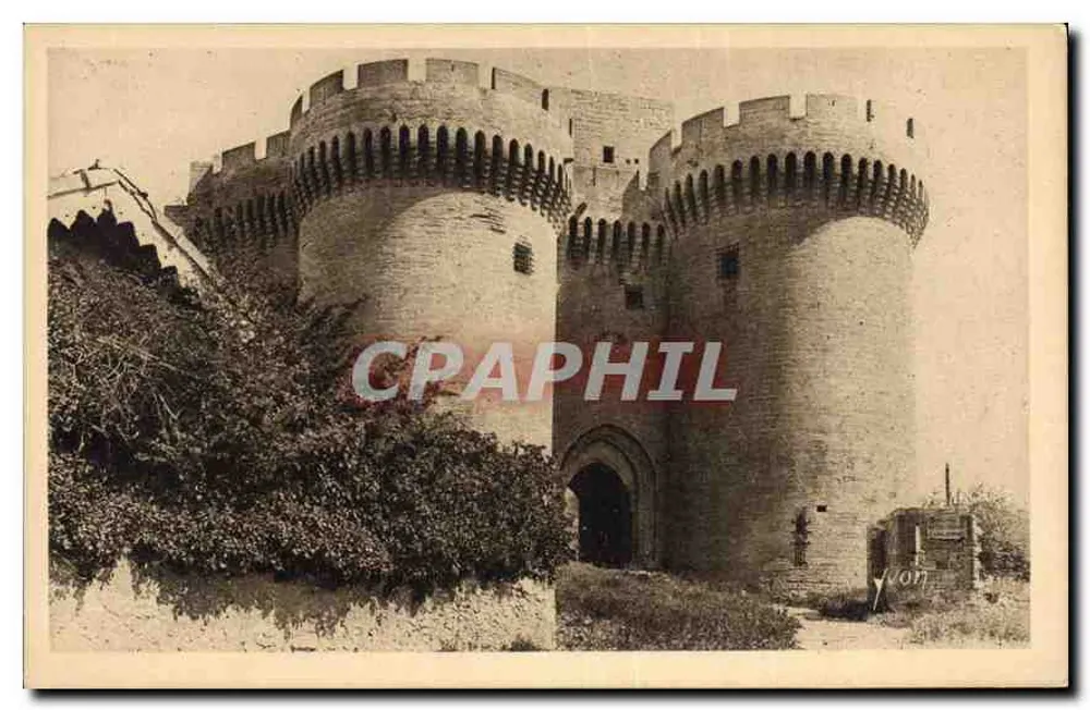 Villeneuve-lès-Avignon — Verstärkte Pforte des Fort Saint-André — Kunstausgabe YVON - Vorderseite